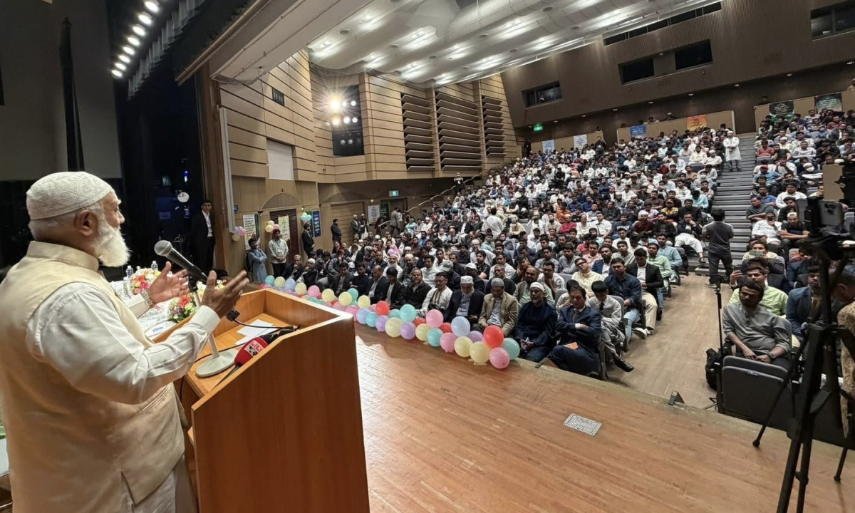 ’৪৭, ’৭১, ’২৪—প্রতিটি অধ্যায়ে দেশের মানুষ রক্ত দিয়েছেন, প্রতিদান হিসেবে একটি দুর্নীতিমুক্ত রাষ্ট্র গড়ে তোলাই আমাদের লক্ষ্য: জাপানে জামায়াতের আমির।