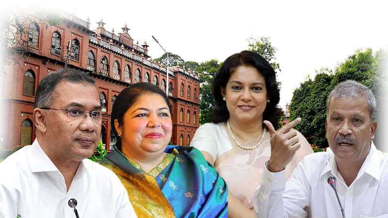 প্রধানমন্ত্রী আইন বিভাগের ছাত্র ছিলেন। সহপাঠী শিরিন ও রেজওয়ানা, ডিপার্টমেন্টের বড় ভাই আসিফ নজরুল।