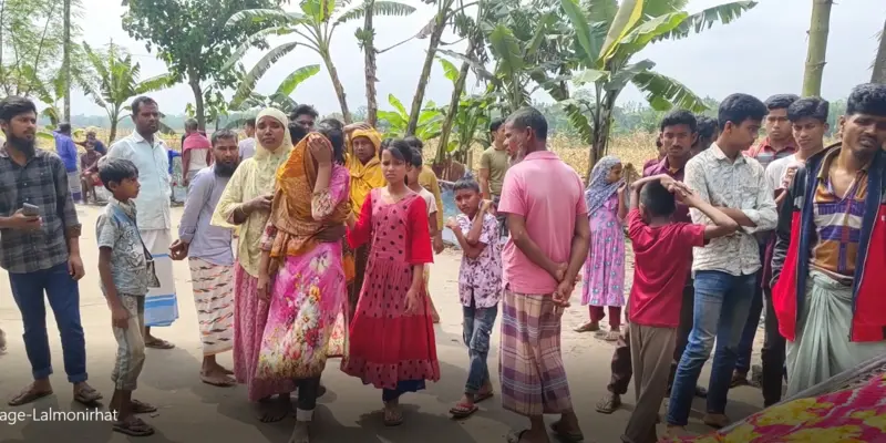 লালমনিরহাটে বিএসএফের গুলিতে বাংলাদেশি নিহত।