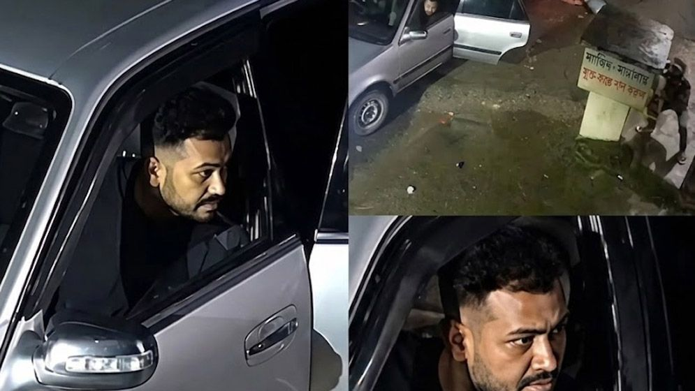 সিলেটে কার দিয়ে এসে মাদ্রাসার দানবক্স চুরি।