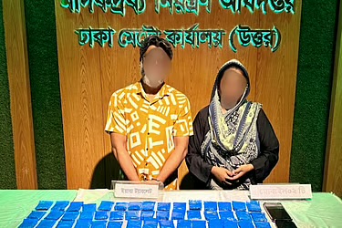 রাজধানীতে ১২ হাজার ইয়াবাসহ স্বামী-স্ত্রী গ্রেপ্তার