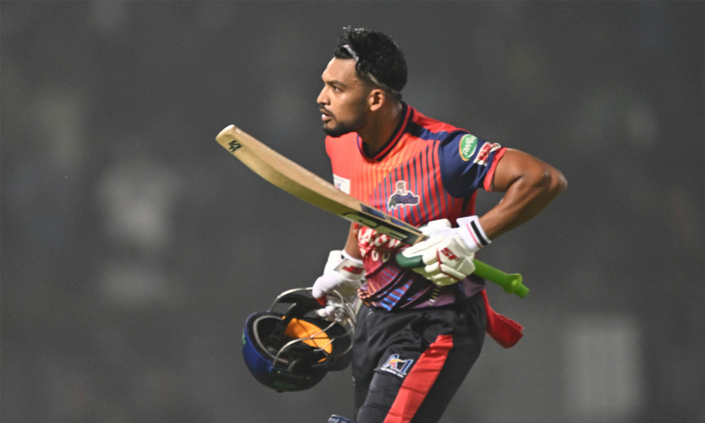 শান্তর সেঞ্চুরিতে সিলেটকে উড়িয়ে দিল রাজশাহী